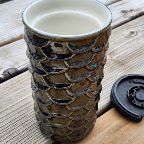RETRO Mermaid Scale Starbucks Mug 10oz 296ml - Picture 4 of 5